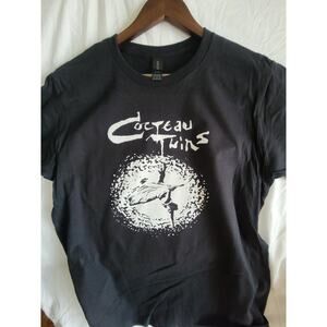 Cocteau Twins band t shirt Ladies XL Black